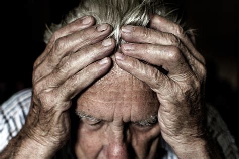 Worried Elderly Man Photograph By Mauro Fermariello Fine Art America