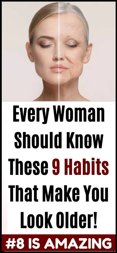 9 Habits That Make You Look Older According To Experts Healthy Lifestyle