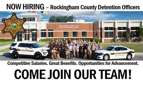 Now Hiring Detention Officers Rockingham County Sheriff Office