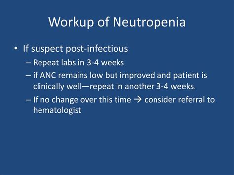 Ppt Neutropenia In Pediatrics Powerpoint Presentation Free Download