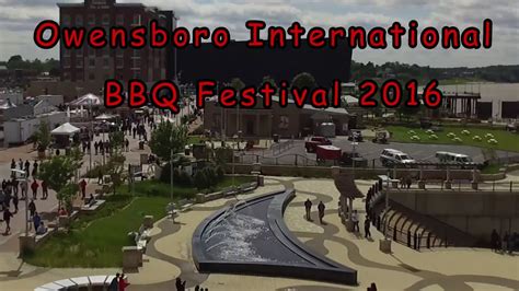 Owensboro International Bbq Festival Drone Footage Youtube