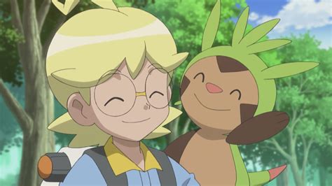 Image Clemont And Chespinpng Pokémon Wiki Fandom Powered By Wikia
