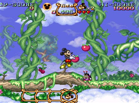 This Mickey Mouse Game For Super Nintendo R Nostalgia