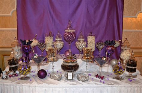 60 awesome purple candy table for your wedding wedding candy table candy buffet table