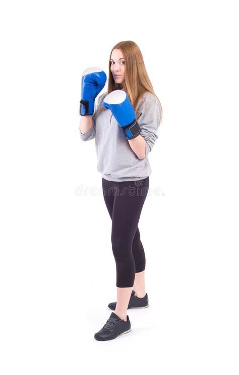 Kickboxing Girl Stock Photo Image Of Body Exercise 39104504