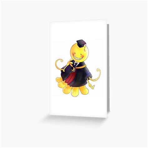 chibi koro assassination classroom greeting card for sale by shindouart redbubble