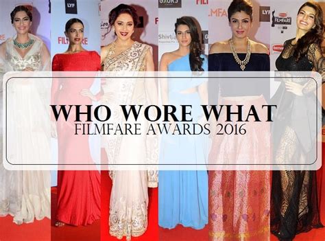 Top 12 Best And Worst Dressed Actresses Filmfare 2016