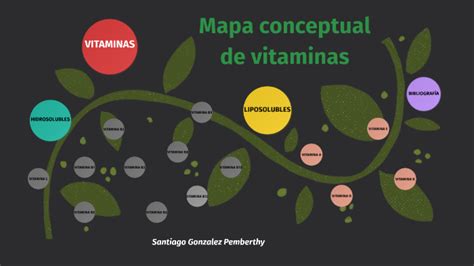 Mapa Conceptual De Vitaminas By Santiago Gonzalez Pemberthy On Prezi