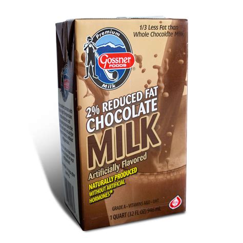 2 Chocolate Milk Gossner Foods
