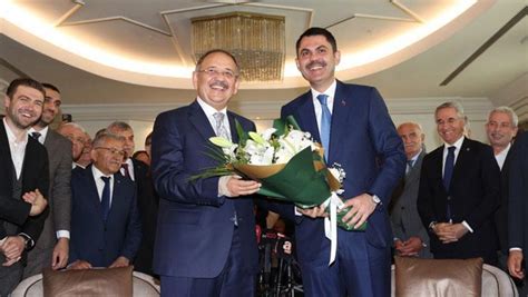 Çevre Bakanlığı nda devir teslim Yeni Bakan Mehmet Özhaseki görevi