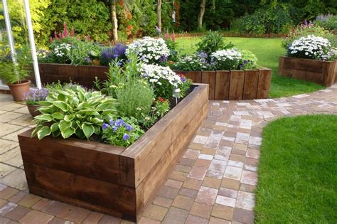 Building Raised Garden Beds With Sleepers Blog About Gardening