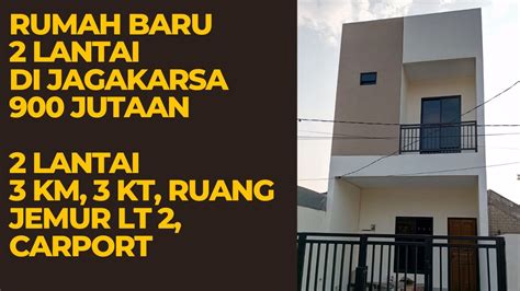 Rumah Baru Lantai Di Jagakarsa Jakarta Selatan Mulai Jutaan Hanya Meter Dari Rsud