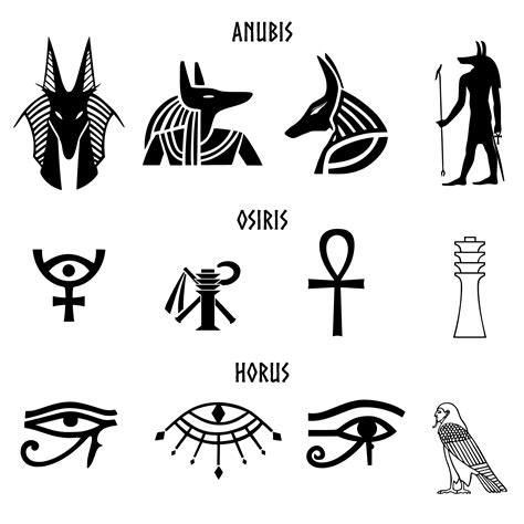 Egyptian Anubis Symbol