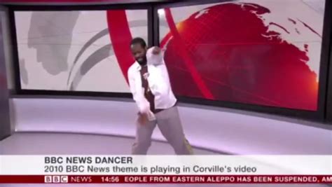 Bizarre Moment Bloke Dances To BBC News Theme Tune Live On Air Daily Star