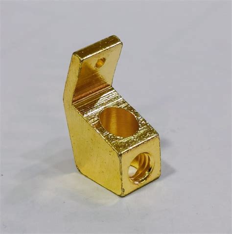 Golden Brass Cable Lug Connector For Electrical Fitting Size 6x13 Mm