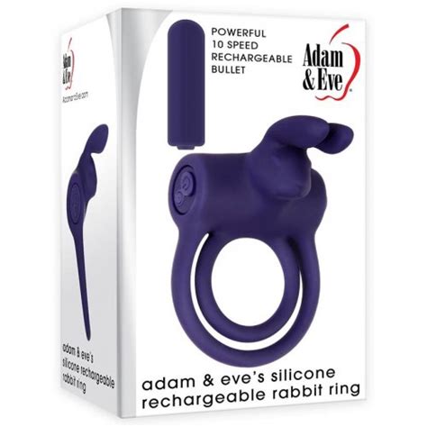 Adam And Eve Silicone Rechargeable Rabbit Ring Sex Toys And Adult Novelties Adult Dvd Empire