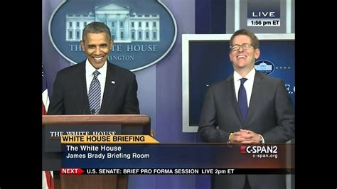 Obama Announces Carney Stepping Down As Press Secretary Youtube