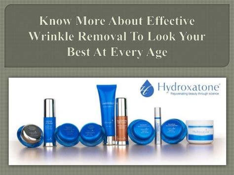 Know More About Effective Wrinkle Removal To Look