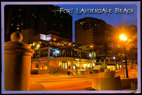 Ft Lauderdale Beach Pretty Lighted Up Beach Place Along A1a Beach