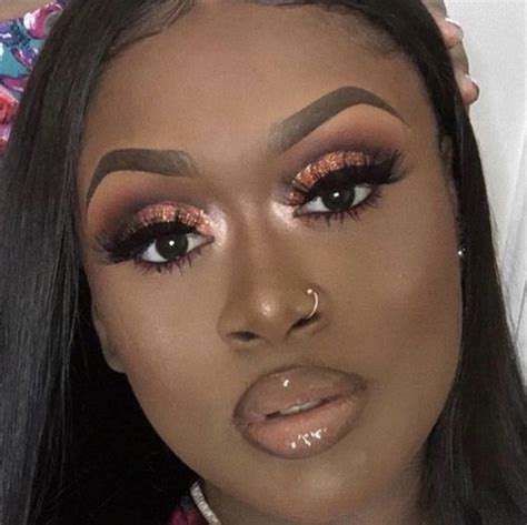 Face Beat Pin Kjvougee ‘ 🤎 Beautiful Makeup Makeup For Black