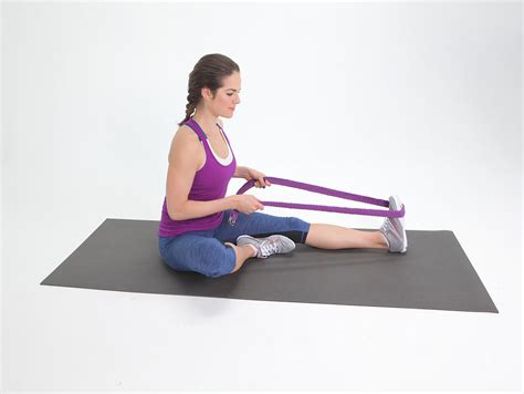 Seated Calf Stretch 5 Ways To Stretch Your Calves Popsugar Fitness