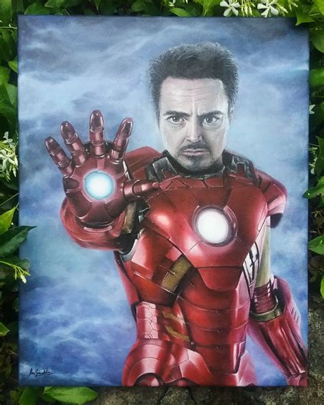 Iron Man Painting Iron Man Painting Iron Man Drawings
