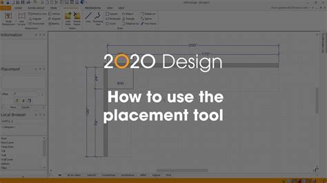 2020 Design Tip How To Use The Placement Tool Youtube