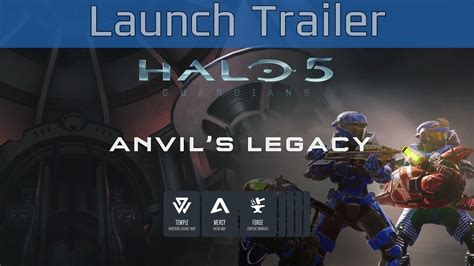 Halo 5 Guardians Anvil ۪s Legacy Dlcpc Forge Launch Trailer Hd