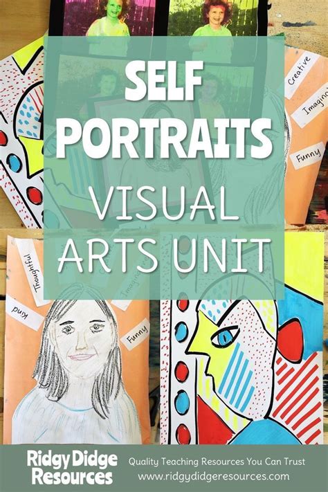 Year 2 Australian Curriculum Self Portraits Visual Arts Unit Ridgy