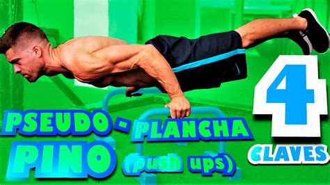 Pseudo Plancha 🔛 Pinohandstand Push Ups 90º Degree 💥 ¡ 4 Claves 💥