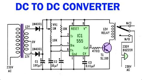 Dc To Dc Converter Circuit Diagram Electronics Projects Tronicspro