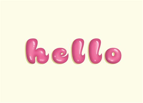 Typography Hello  By Lisa Vertudaches Find And Share On Giphy