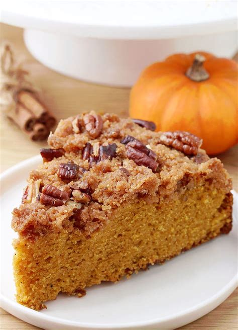 Easy Pecan Pumpkin Coffee Cake Just Perfect For Breakfast Or Brunch