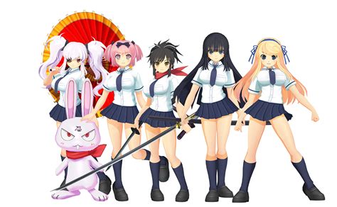 Senran Kagura 2 Deep Crimson Character Art 1 Capsule Computers