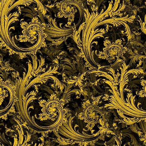 Gold Filigree 23 Pattern
