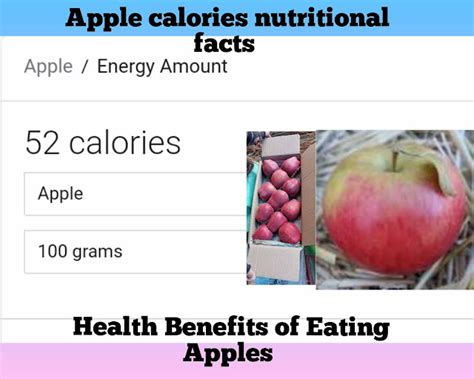 Apple Calories And Health Benefits Of Eating Apples Explained