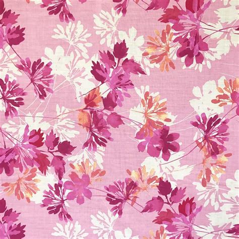 Kendall Pink Print Broadcloth Printing On Fabric Pink Print Print