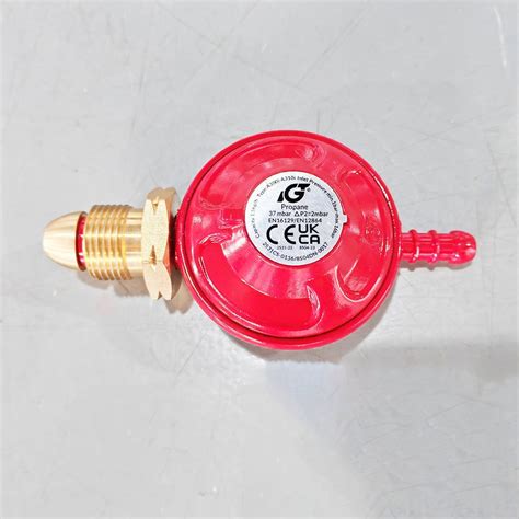 LPG Propane Gas 37 Mbar Low Pressure Regulator For Boiling Rings BBQ
