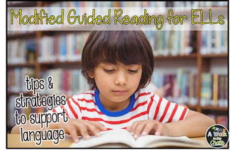 Modified Guided Reading for ELLs | Guided reading, Guided reading resources, Pre reading activities