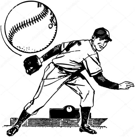 Baseball Pitcher Drawing At Getdrawings Free Download