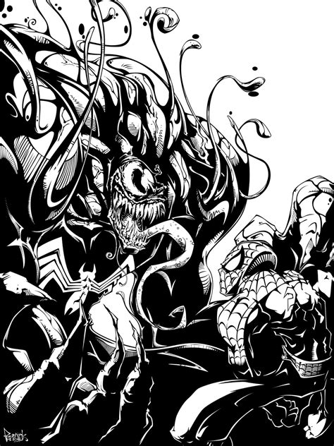 Venom Coloring Pages Spiderman