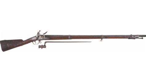 French Empire Mutzig Arsenal Flintlock Musket With Bayonet Barnebys