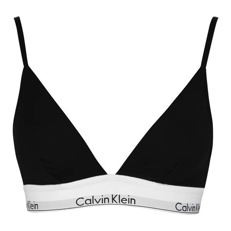 Calvin Klein Cotton Triangle Bra Triangle Bralettes