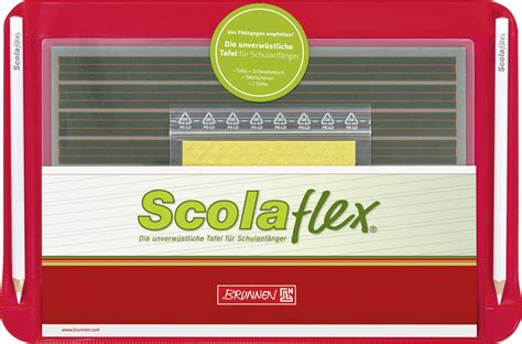 25,9 x 17,7 cm lineatur vorderseite/lineatur rückseite: Brunnen Scolaflex Tafelset L1A | MeinSchulbedarf.de