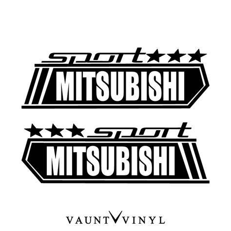 Logo Mitsubishi Sticker Design Lissimore Photography