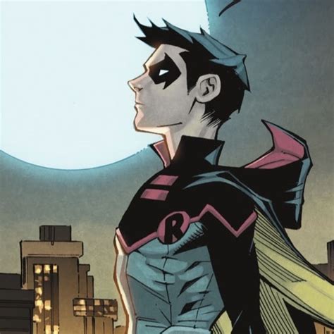 Damian Wayne Aka Robin Icon In 2022 Damian Wayne Comic Panels Anime