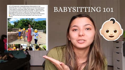 How To Start Babysitting Babysitting 101 Youtube