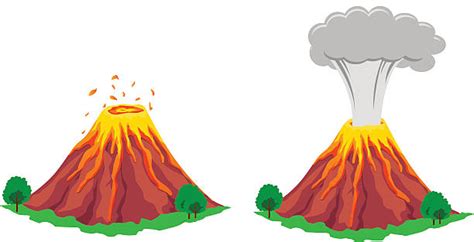 Best Volcano Illustrations Royalty Free Vector Graphics