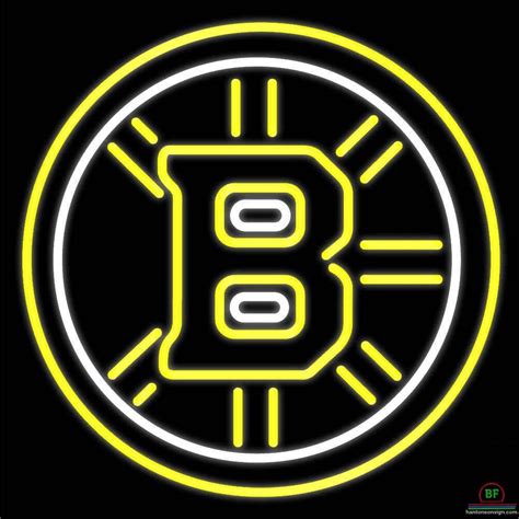 Boston Bruins Neon Sign Teams Neon Light Diy Neon Signs