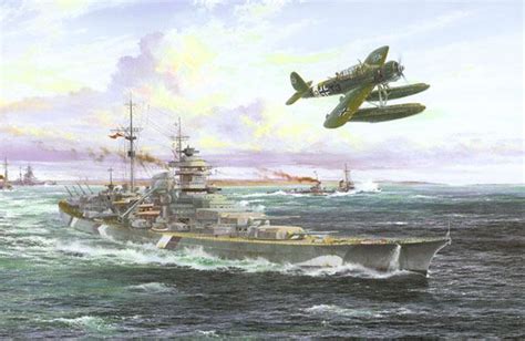 Battleship Bismarck By Simon Atack Battleship Navy Art Naval
